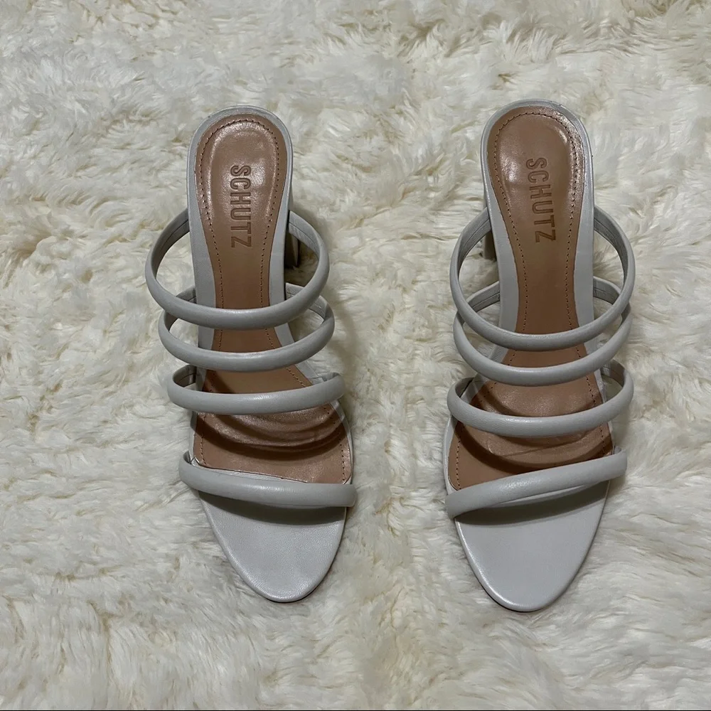 Schutz ferlisa heel pearl sandals